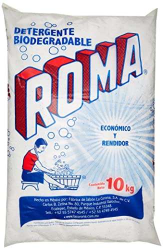 Amazon: Roma Detergente Biodegradable en Polvo | envío gratis con Prime