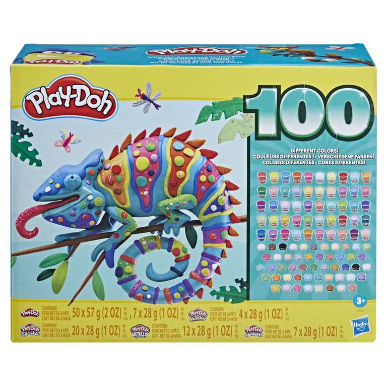 Del Sol: Paquete 100 Colores Play-Doh