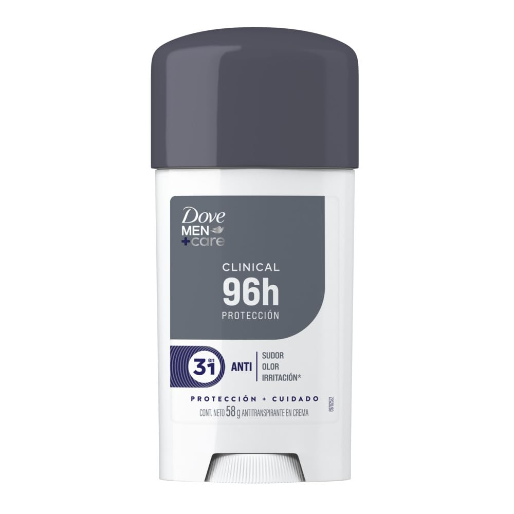 AMAZON: DOVE MEN + CARE Clincal Desodorante en Crema, 96 h de protección contra el sudor 58 g (Comprando 2 piezas) | Planea y Ahorra