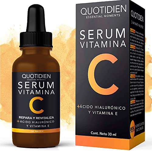 Amazon: Serum Vitamina C + Ácido Hialurónico + Vitamina E