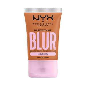 Amazon NYX Professional Makeup, Bare With Me Tint Blur, Base Rostro, Caramel- envío prime