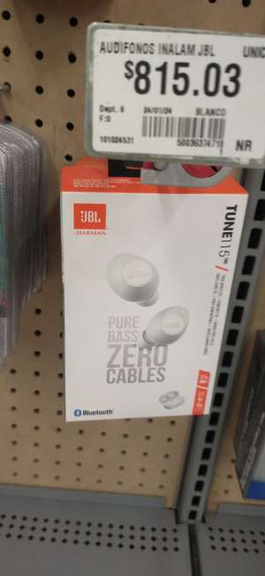 Walmart: Audifonos JBL tune115tws