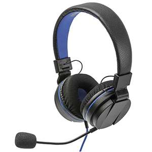 Amazon: Snakebyte Head Set 4 - On Ear Stereo Headset for PS4