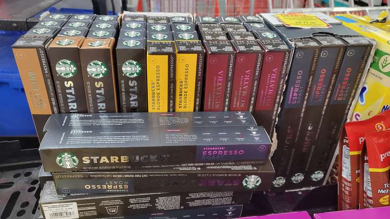 Soriana: Cápsulas Starbucks para Nespresso