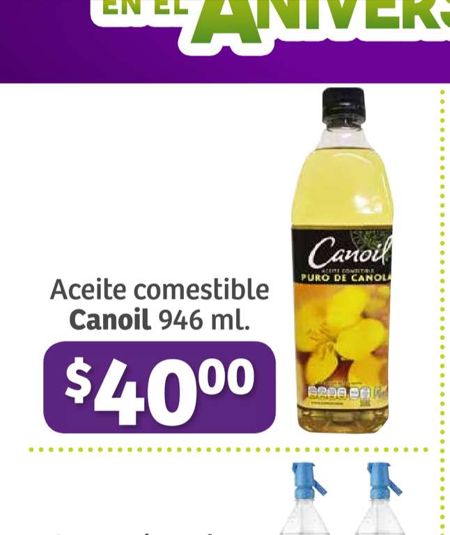 Soriana: Aceite Canoil de 946 ml