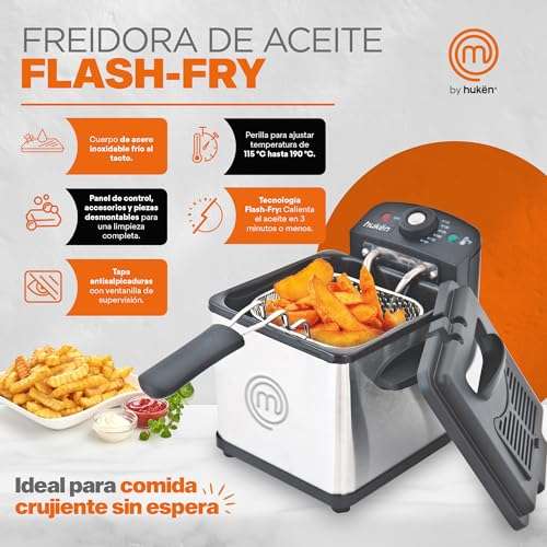 Para Cocina Preparación de Alimentos Freidoras De Aceite Nuevo Con canasto  removible