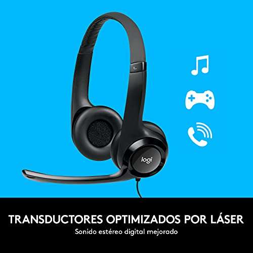 Amazon: Audífonos headset Logitech H390
