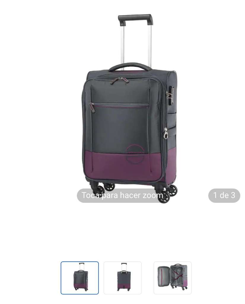Coppel: Maleta Vertical American Tourister Instant de 20\