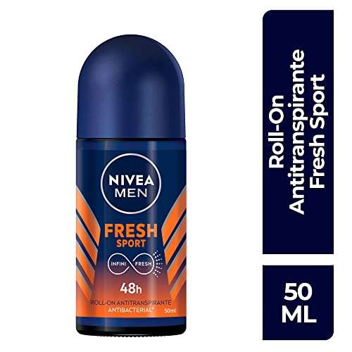 Amazon: Nivea Men Desodorante Antitranspirante Hombre Fresh Sport Roll On a 19 pesitos | envío gratis con Prime