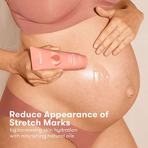 Amazon: Frida Mom - Kit Embarazadas: Loción de baño (Karité) + Bálsamo Anti-Estrías + Barra antifricción + Spray antiinflamatorio