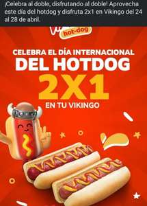 Oxxo 2x1 en hotdog | 24 al 28 de abril