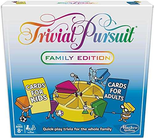 Amazon: Hasbro Gaming Trivial Pursuit Family Edition- envío prime