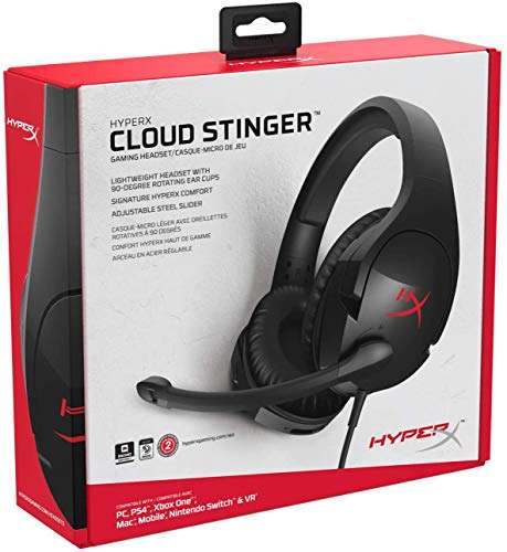 Amazon: HyperX Cloud Stinger - Audífonos
