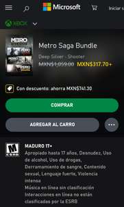 Xbox: Metro Saga Bundle