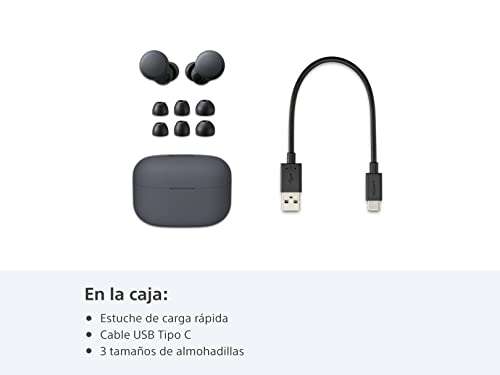 Amazon.com: Sony LinkBuds S - Audífonos con Cancelación de Ruido, Negro, WFLS900N/B