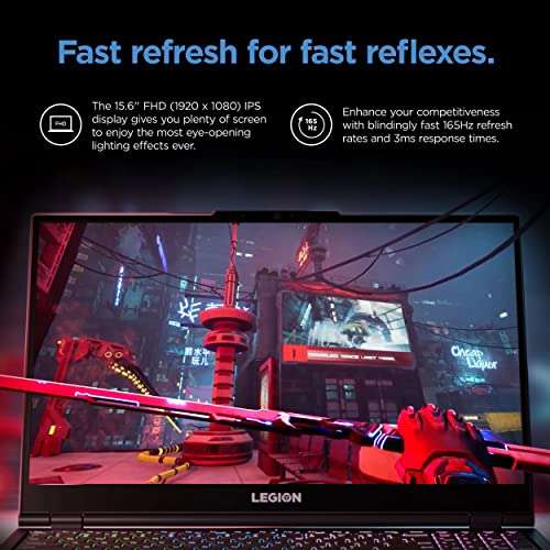 Amazon: laptop Lenovo Legion 5 |Ryzen 5, RTX 3050Ti, 32 GB de RAM, SSD NVMe PCIe de 1 TB