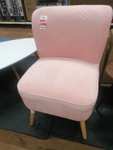 Walmart: sillón hometrends, color rosa (la cúspide)