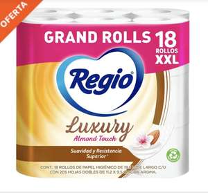 La Comer: 4 paquetes de Regio Luxury Almond 18 pzas en $330 comprando 4 (a $82.5 c/u)