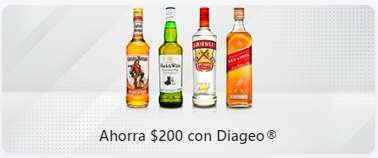 Cornershop, Soriana: whiskys Red Label y/o Baileys a $700 por 3 botellas de 700ml c/u (Miembros POP)