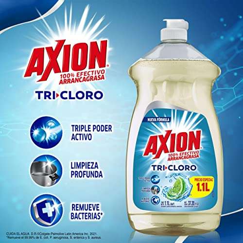 Amazon; Axion Tricloro Lavatrastes Líquido, 1.1L