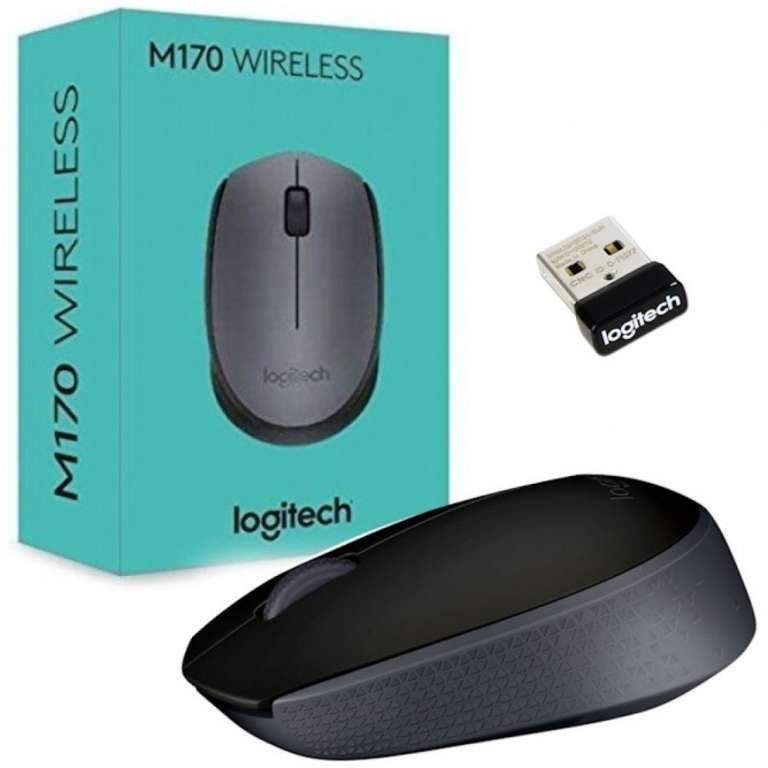 Amazon: Logitech M170 Mouse Inalámbrico, Batería de Hasta 12 Meses con Modo Ahorro,