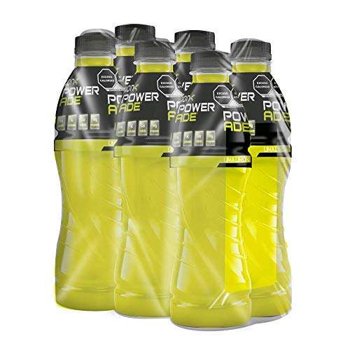 Amazon: Powerade Ion4, 6 Pack Bebida Para Deportistas Sabor Lima-Limón 600 ml cada uno.