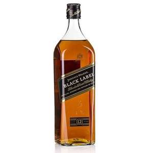 Amazon: Whisky Johnnie Walker Etiqueta Negra 1 LITRO