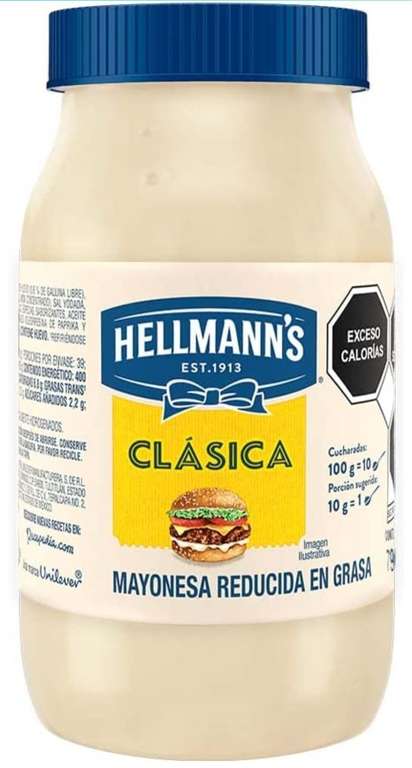 Amazon: McCormick perdon..perdon.. Hellmann's Mayonesa Real, 790 g