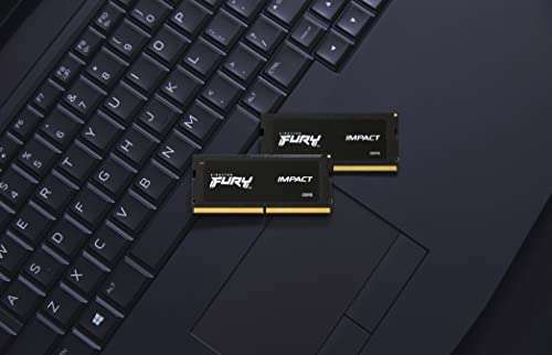 Amazon: Memoria RAM para laptop DDR5 32 GB (16x2) 4800 Mhz | Precio antes de pagar