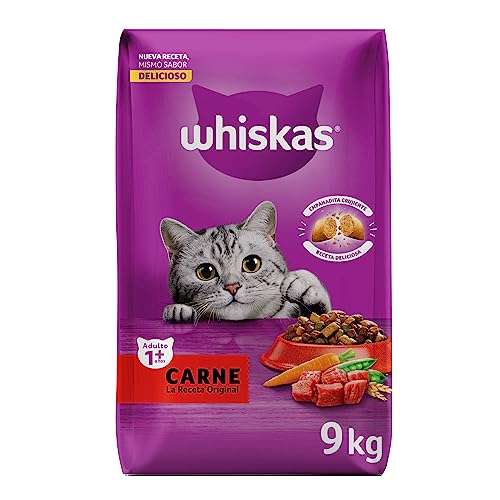Amazon: Croquetas para gato Whiskas 9Kg 445