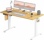 Amazon: SMUG escritorio ajustable eléctrico de 55 x 24 Pulgadas