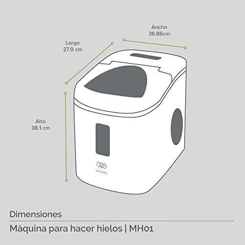Amazon: Máquina para Hacer Hielos Produce Hasta 12 kg de Hielo por Día