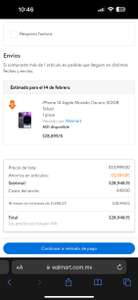 Walmart: IPhone 14 Pro Morado 512 GB (BBVA a 18 MSI)
