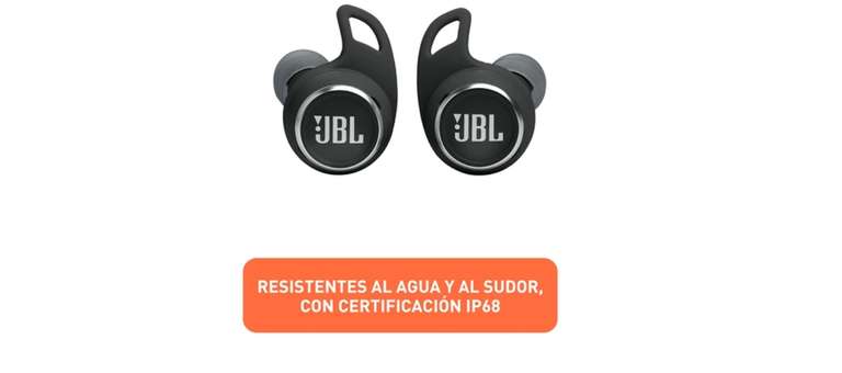 JBL Reflect Flow Pro Auriculares Deportivos Impermeables True Wireless NC  Blancos