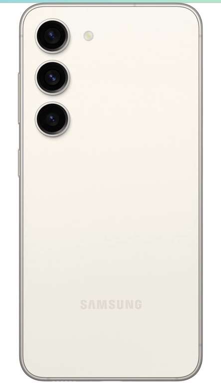 Amazon: SAMSUNG Galaxy S23 5G S9110 Dual 128GB 8GB RAM, cámara de 50MP, desbloqueada de fábrica, color crema