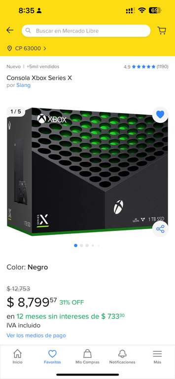 Xbox Series X  MercadoLibre 📦