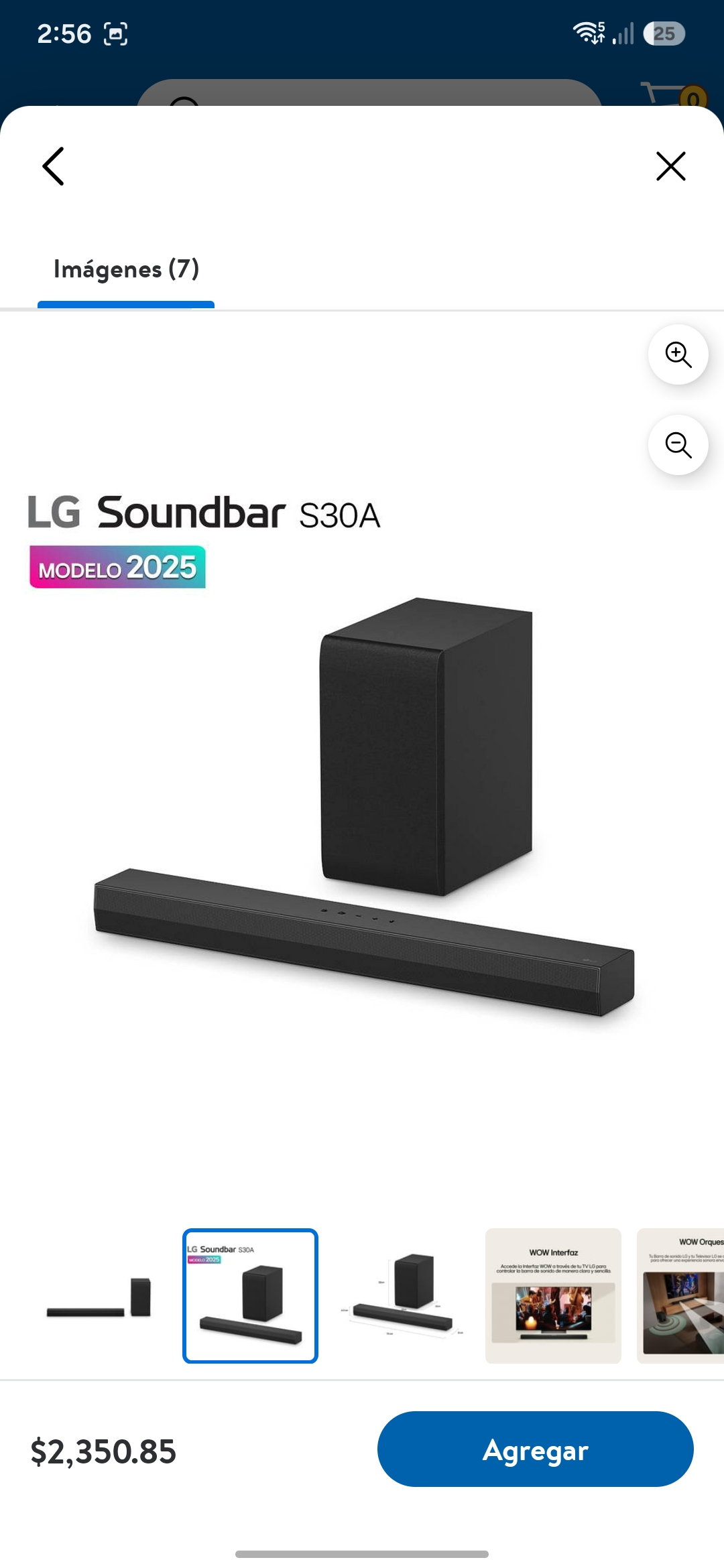 Sam's Club: Barra de Sonido LG Soundbar S30A