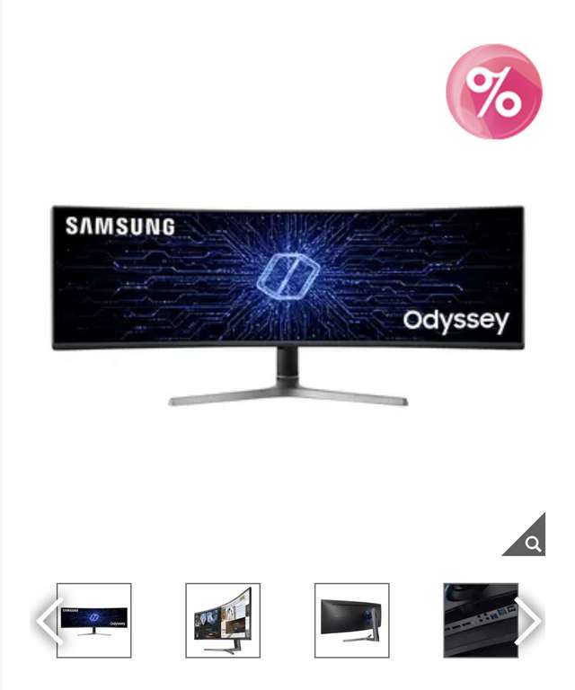 Costco: Monitor Samsung Odyssey 49" QLED Ultra Wide Curved