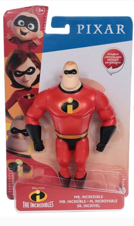 Liverpool: Mattel Figura Articulada Mr. Incredible (20cm) | Envío gratis.