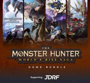 Humble Bundle: Monster Hunter Bundle [MH Rise + SunBreak y MH World + IceBorn]