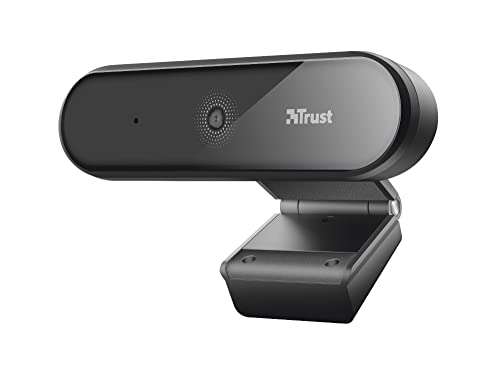 Amazon: Trust Tyro Webcam con Microfono PC Full HD 1080p