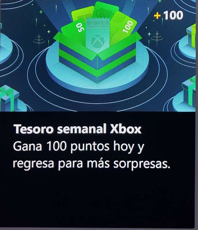 Microsoft Rewards: Tesoro Semanal.