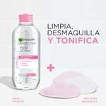 Amazon: Garnier Skin Naturals - Agua Micelar Desmaquillante 3 en 1 - 400 mL - Planea & Ahorra
