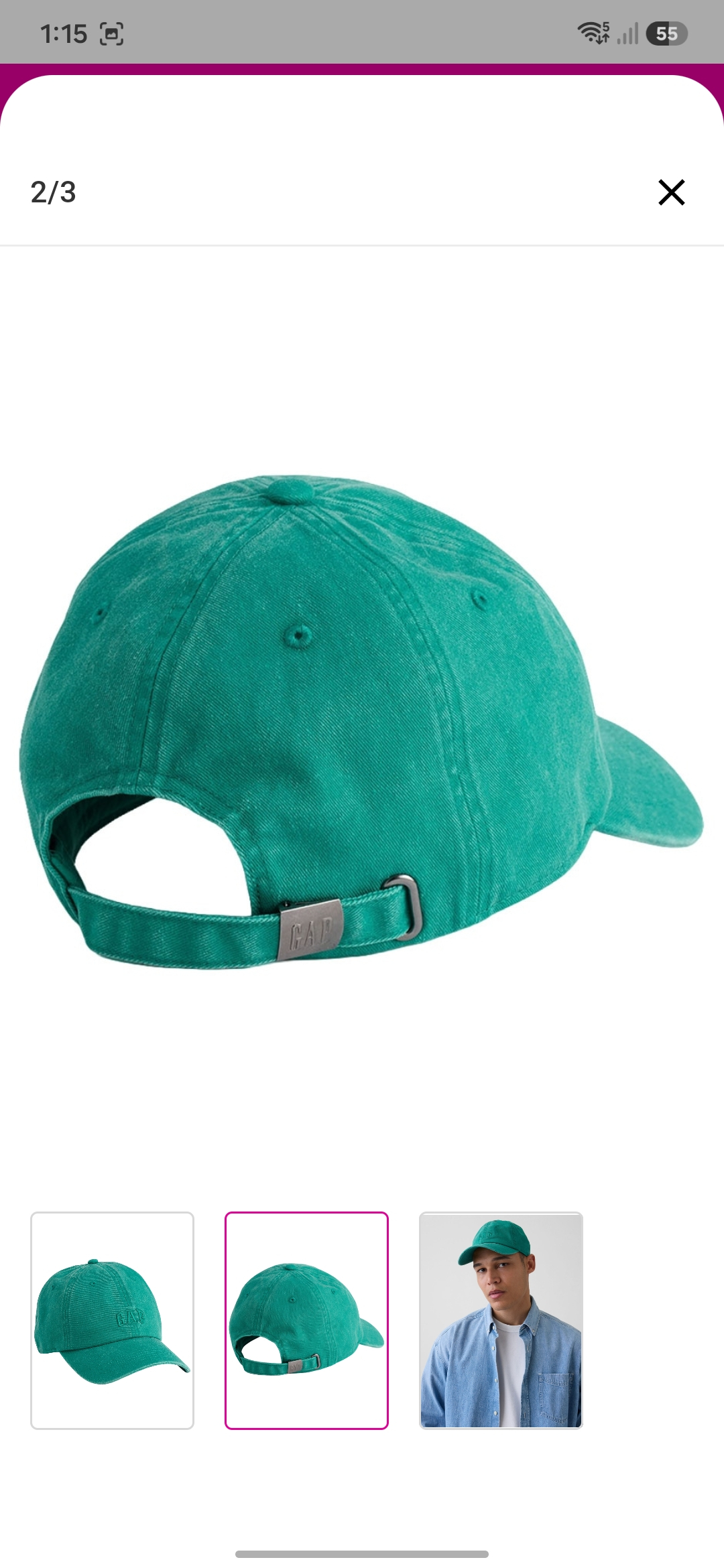 Liverpool: Gorra vi era GAP curva hebilla casual adulto