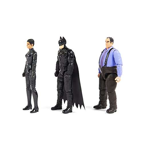 Amazon: AHORRO del 70% BATMAN DE CRISTAL Pelicula Set de 3 Figuras de 10 cm, Selina Kyle y el Pingüino con 3 Accesorios para niños