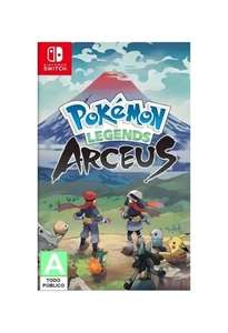 Mercado Libre: Pokémon Legends: Arceus con envio full - cupón mastercard