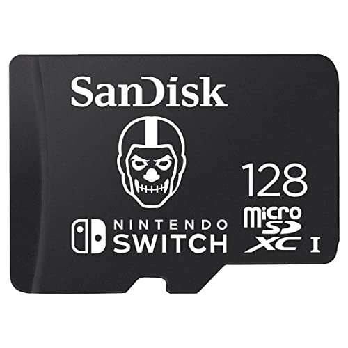 Amazon: microsd SANDISK 128 GB pa la swich edición (Fornais)