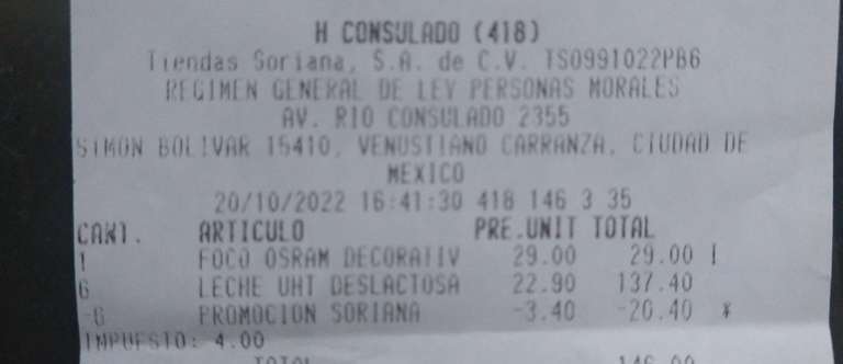 Soriana Hiper CONSULADO CDMX: Leche Valley Foods 1 Lt (Deslactosada, Deslactosa Light, Reducida en grasa) $19.50 c/u