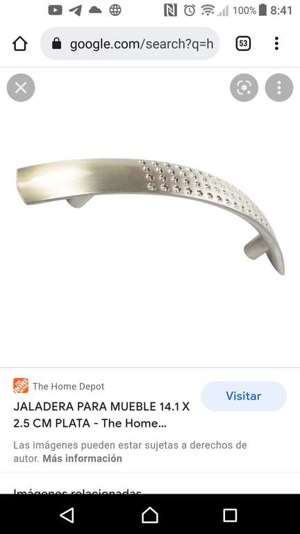 Home depot: jaladera para mueble en $7.51 - promodescuentos.com