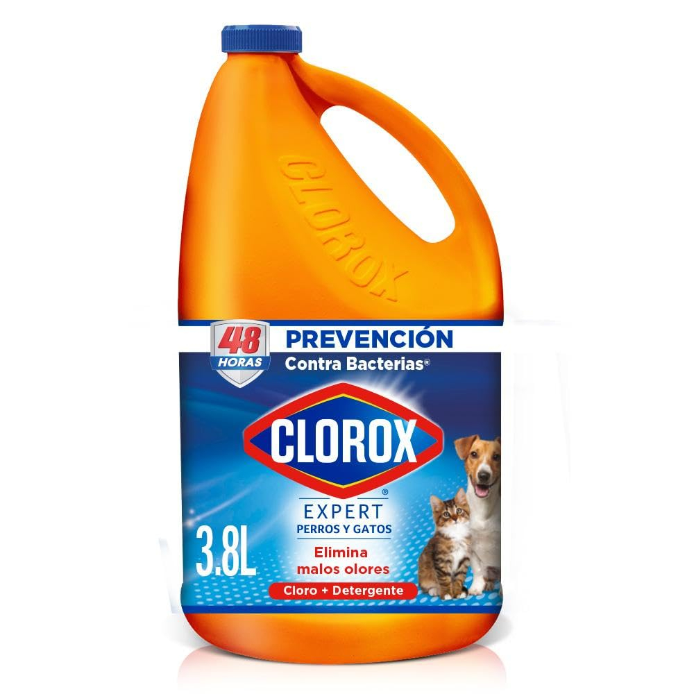 Amazon: Clorox Blanqueador con Detergente Desinfectante Seguro para Animales 3,8 Litros | Planea y Ahorra